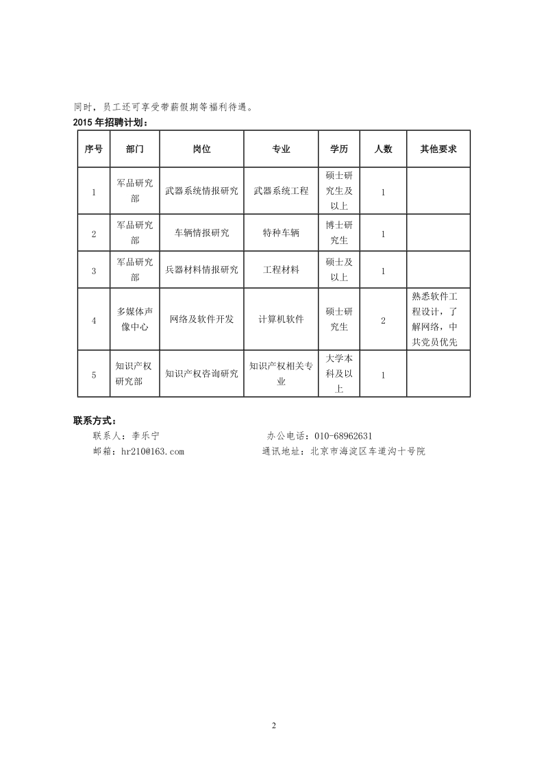 北方科技信息研究所招聘信息.doc_第2页