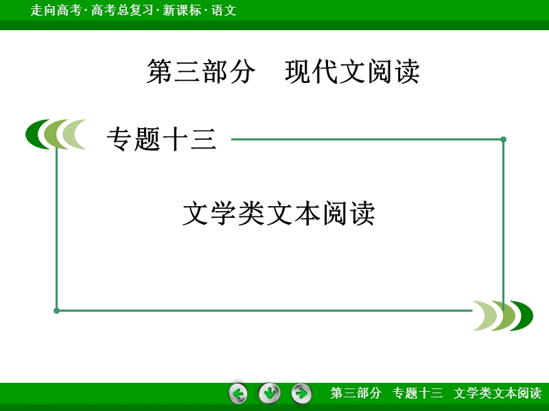 【走向高考】2017年高考语文新课标一轮复习课件 专题13 第1章.ppt_第2页