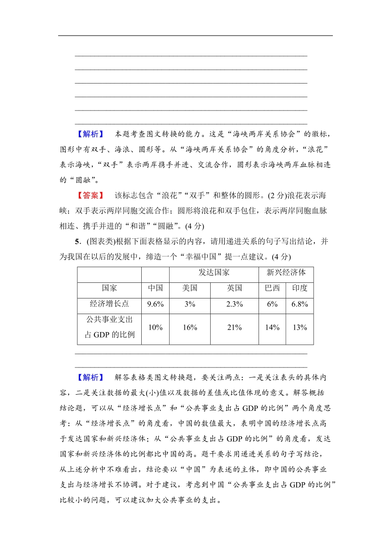 【课堂新坐标】2017年高考语文（山东专版）二轮专题复习与策略训练：板块1 图(表)文转换专题卷(六).doc_第3页