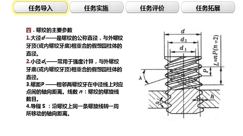 数控车床螺纹轴加工教学课件.pptx_第3页