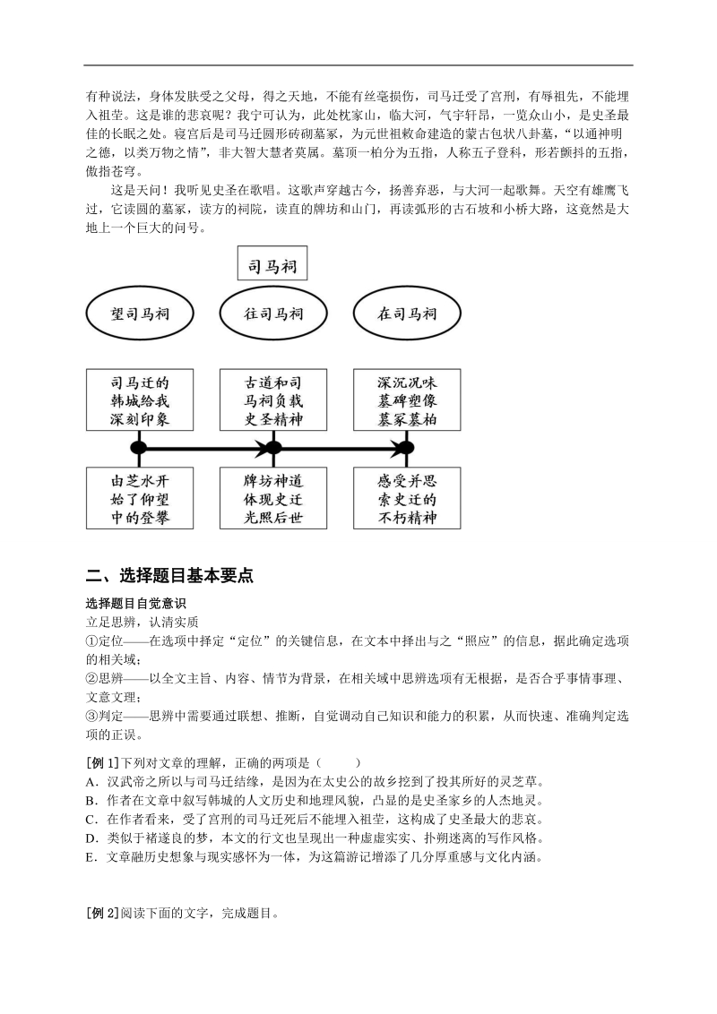 【备考专题】高考语文专题精讲与新题赏析：专题 文学类与实用类文本阅读经典精讲(一)-讲义.doc_第2页