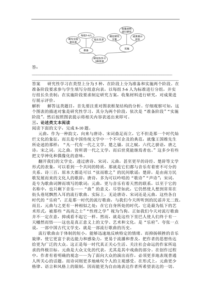 【高考调研】高考语文一轮复习考点滚动练：18一般论述类文章阅读.doc_第3页