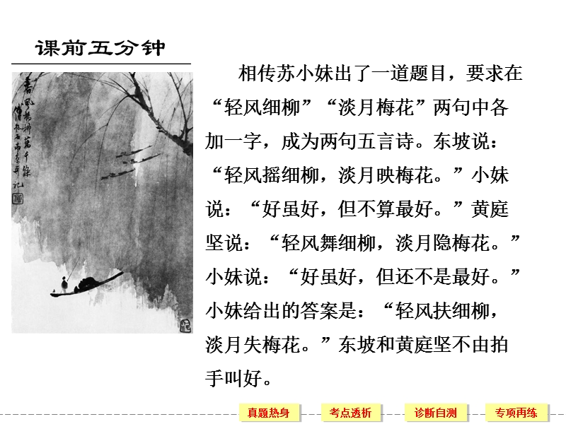 《创新设计》高考语文（新课标）第一轮复习【配套课件】：2-2-2 鉴赏诗歌的语言.ppt_第2页