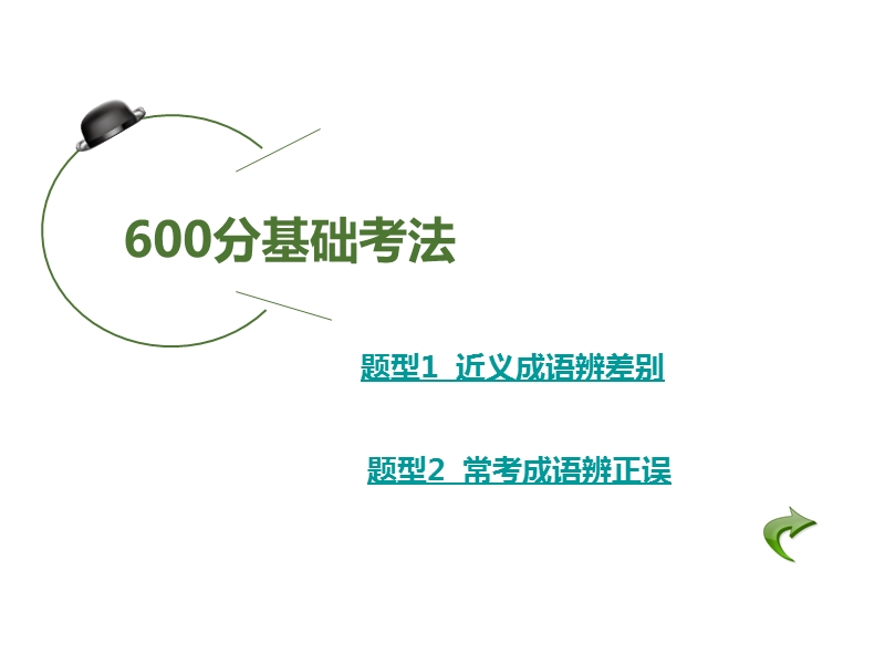 【理想树600分考点 700分考法】 2015-2016高考语文专题复习第1部分  语言文字运用课件：专题1  正确使用成语（76张）（共76张ppt）.ppt_第3页