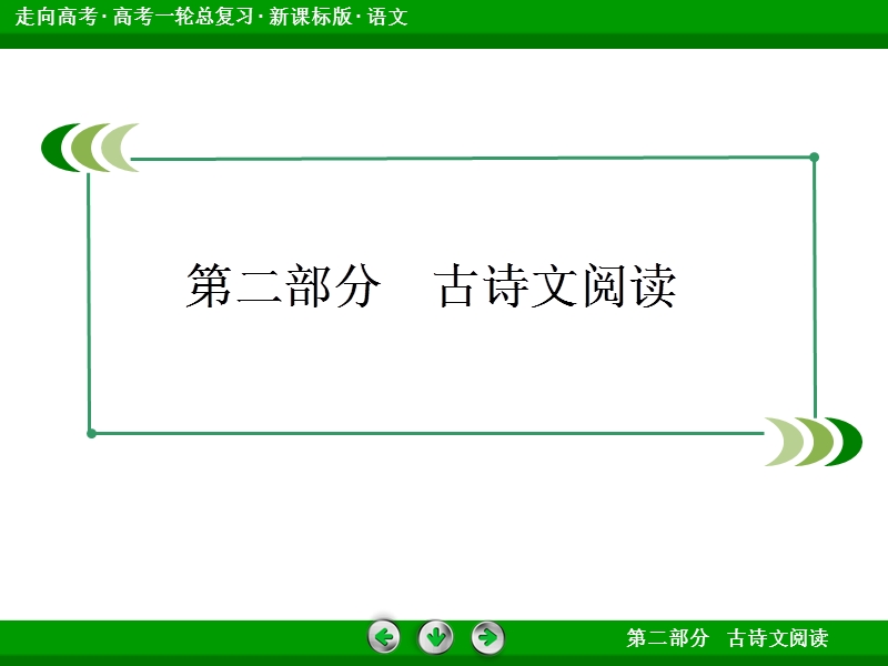 走向高考高三语文一轮复习课件：2-12-4评价诗歌的思想内容和作者的观点态度.ppt_第2页