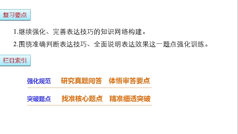 2017版浙江考前三个月高考语文题型攻略课件：第三章 散文阅读 题型攻略三 .ppt_第2页