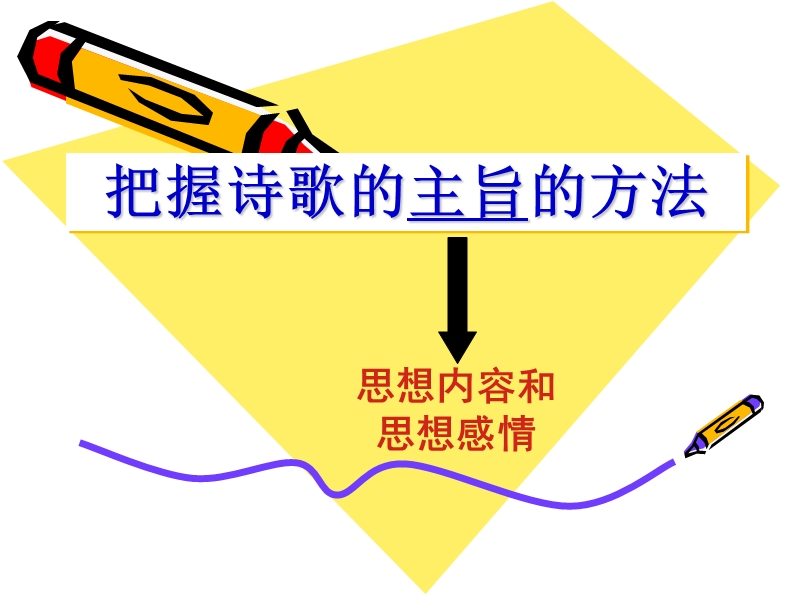 河北省新乐一中高考语文专题复习课件：把握诗歌主旨.ppt_第1页