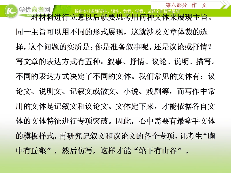 2018年高考语文一轮复习课件：第6部分专题2第1节议论文模式 .ppt_第2页