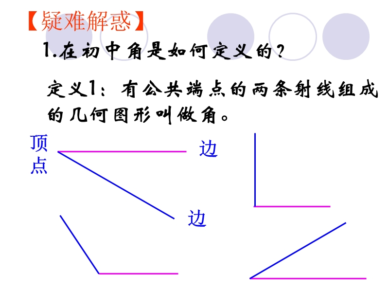 【教师参考】新课标人教a版必修4同课异构课件：1.1.1 任意角1.ppt_第2页