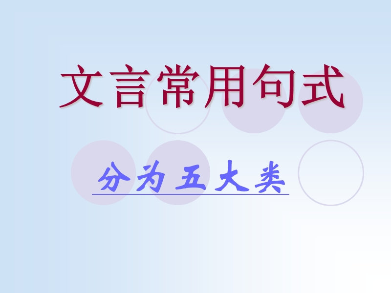 高考语文二轮复习文言文专题精品课件（文言常用句式）.ppt_第2页