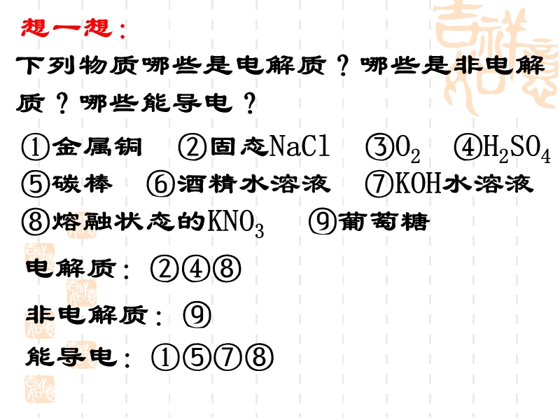 离子方程式及离子共存问题.ppt_第1页