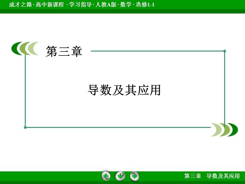 【成才之路】高中数学人教a版选修1-1）课件：章末归纳总结第3章 导数及其应用.ppt_第2页