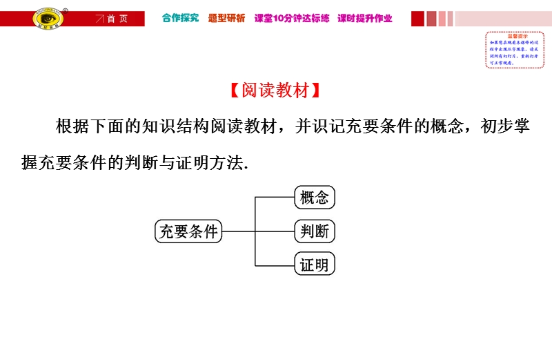 【课时讲练通】人教a版高中数学选修1-1课件：1.2.2 充要条件（探究导学课型）.ppt_第2页