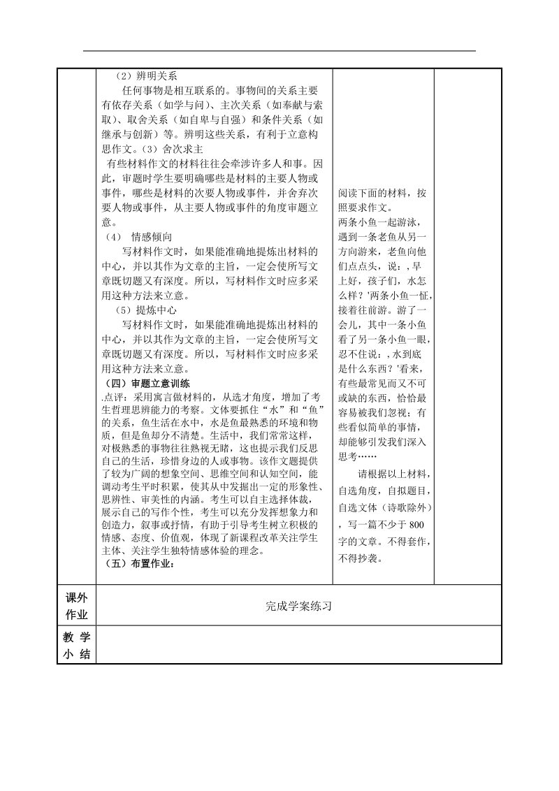 江苏省徐州市贾汪区建平中学语文（苏教版）高考专题复习：记叙文的审题立意2.doc_第3页