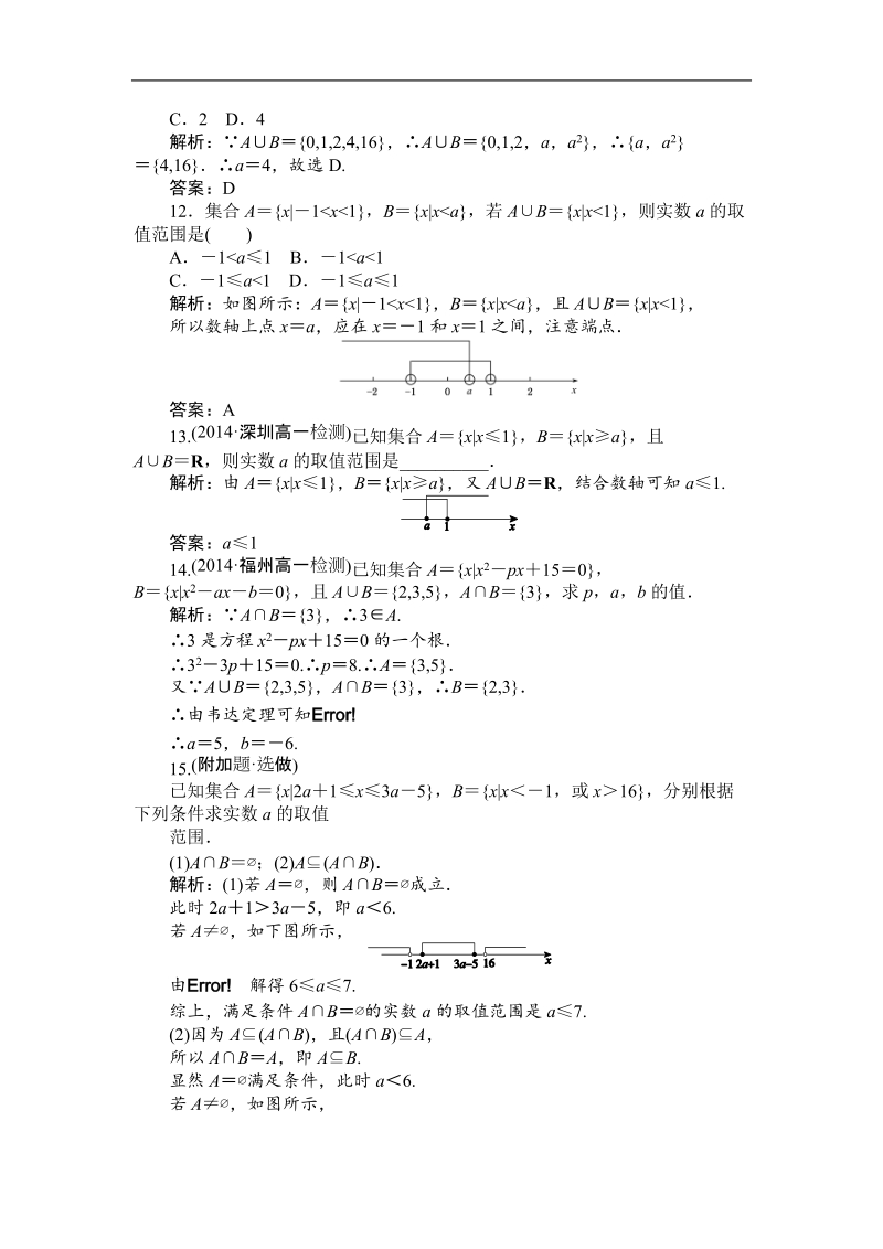 【师说】2015-2016高中数学新课标必修1习题：课时作业4.doc_第3页