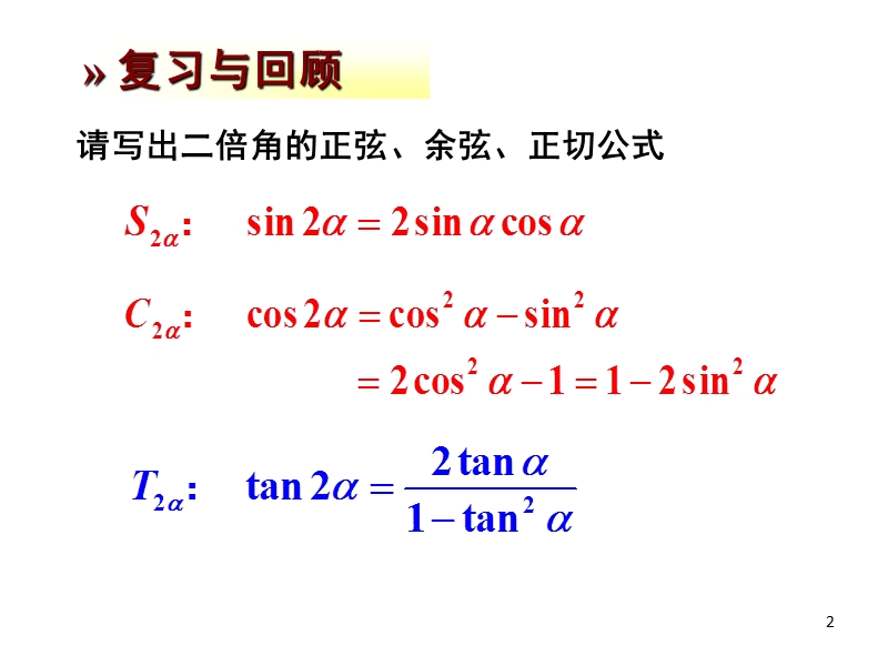 【世纪金榜】2016人教版高中数学必修四课件：3.2 简单的三角恒等变换（1） 教学能手示范课.ppt_第2页