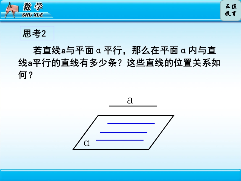 直线与平面平行性质定理.ppt_第3页