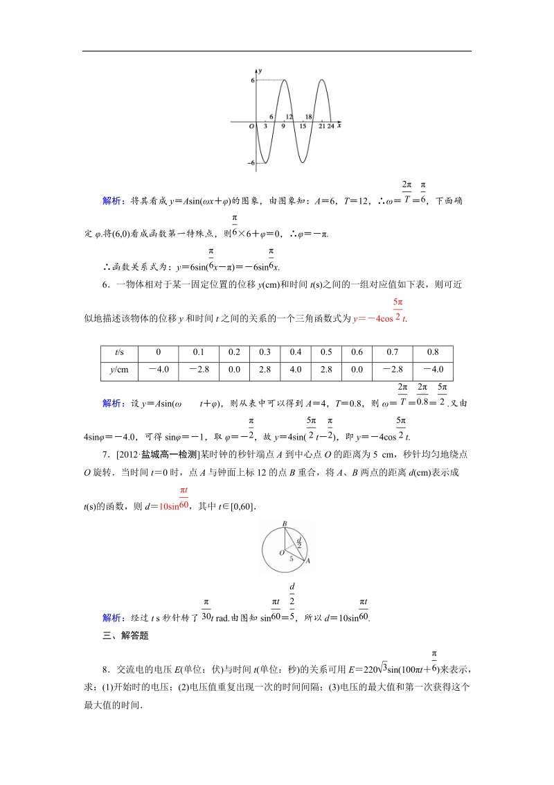 【金版教程】高二数学人教a版必修4作业：第1章　三角函数第17课时 .doc_第3页