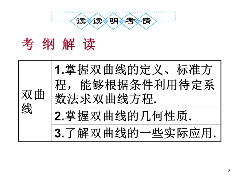 河北新人教a版高二数学课件：双曲线.ppt_第2页