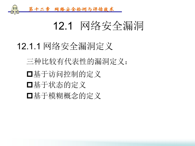 第12章-网络安全检测与评估技术ppt(0611).ppt_第2页