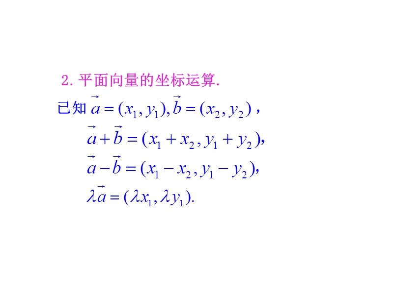 【世纪金榜】2016人教版高中数学必修四课件：2.3.4 平面向量共线的坐标表示 情境互动课型.ppt_第3页