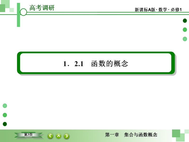 【高考调研】高一数学（人教a版必修一）课件：1-2-1《函数的概念》.ppt_第3页