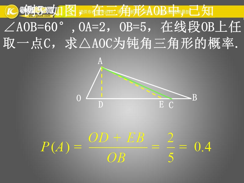 高一数学人教a版必修3课件：概率单元复习3.ppt_第3页