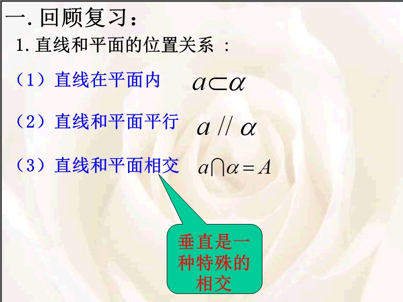 【教师参考】高中数学必修2人教a版同课异构课件：2.3.1 《直线与平面垂直的判定》课件1.ppt_第2页