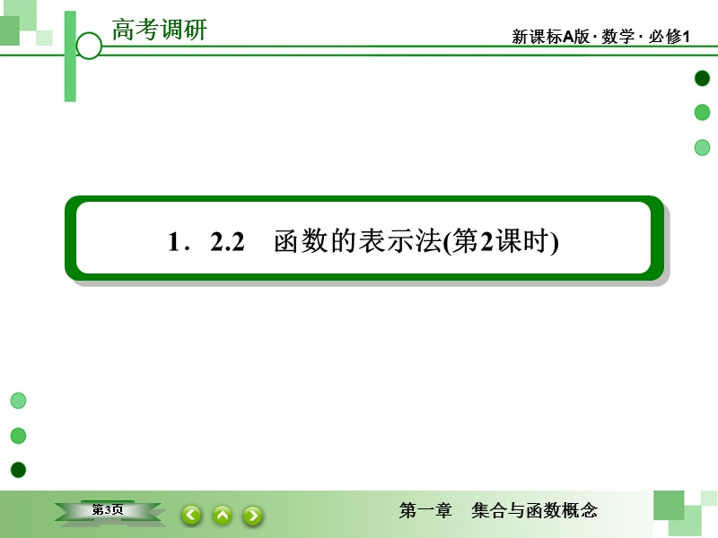 【高考调研】高一数学（人教a版必修一）课件：1-2-2-2《函数的表示法》(第2课时).ppt_第3页