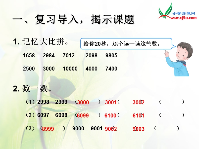 2016人教新课标（2014秋） 小学数学二下第七单元《万以内数的认识》（准确数、近似数）ppt课件.ppt_第2页