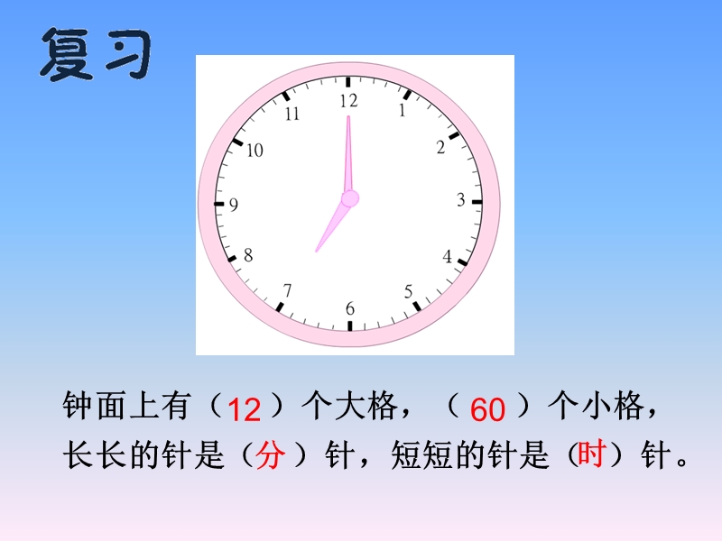 2016春苏教版数学二下2.2《认识几时几分》ppt课件1.ppt_第2页