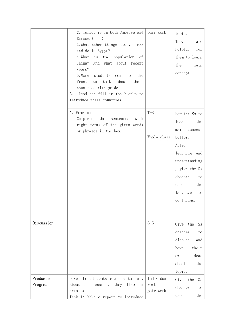 2018年八年级英语下册unit 7 lesson 41 a class of the world教案 （新版）冀教版.doc_第2页