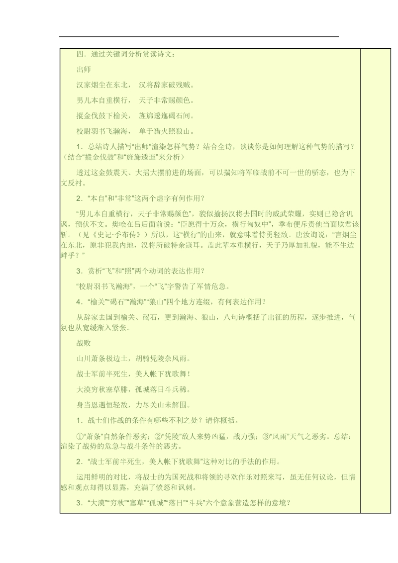 2018-2019年苏教选修唐诗宋词选读 燕歌行 教案3.docx_第2页