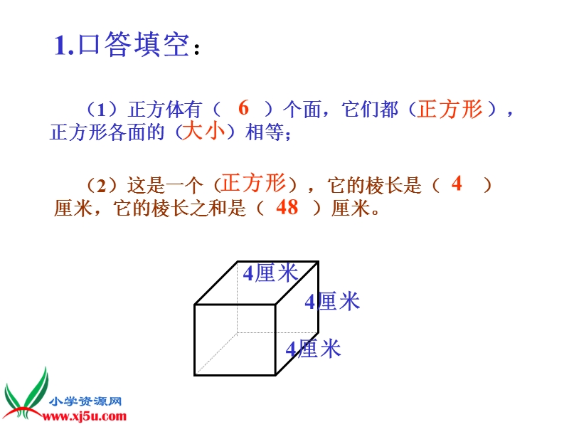 （北京版）五年级数学下册课件 长方体和正方体的表面积2.ppt_第3页