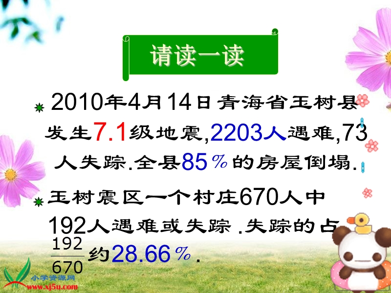 （北师大版）五年级数学下册课件 百分数的认识 17.ppt_第1页