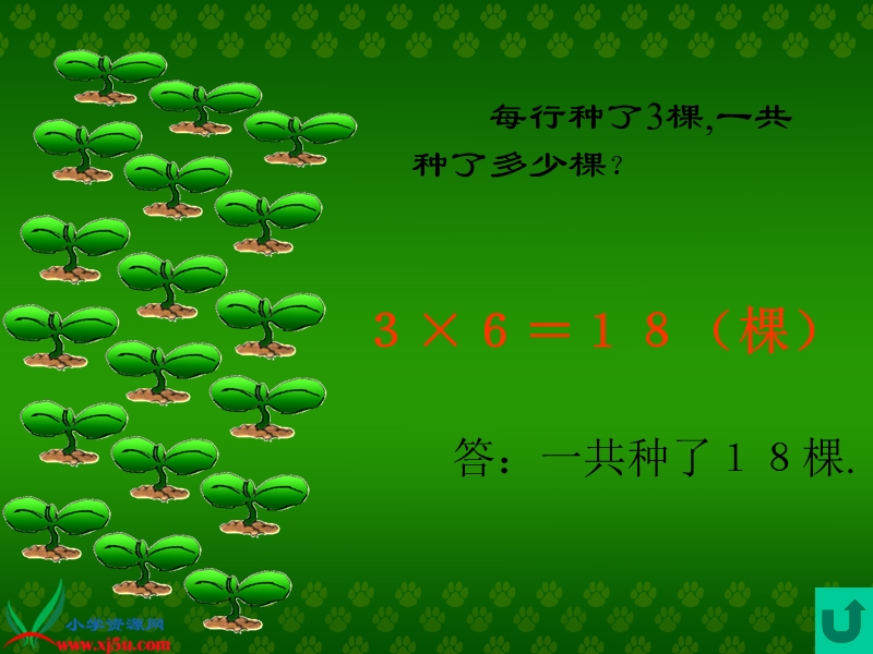 （冀教版）二年级数学上册课件 1—6的乘法口诀 1.ppt_第3页