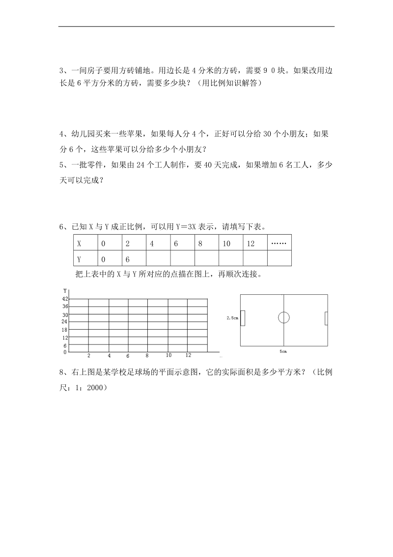 (人教新课标)六年级数学下册第六周周练.doc_第2页