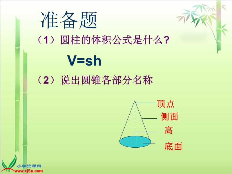 （人教版）六年级数学下册课件 圆锥的体积 4.ppt_第2页