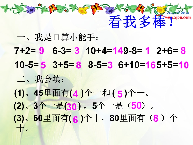 2016春人教新课标（2014秋）数学一下6.1《整十数加、减整十数》ppt课件2.ppt_第1页