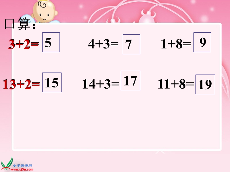 （沪教版）一年级数学下册课件 两位数加减一位数（一） 2.ppt_第2页