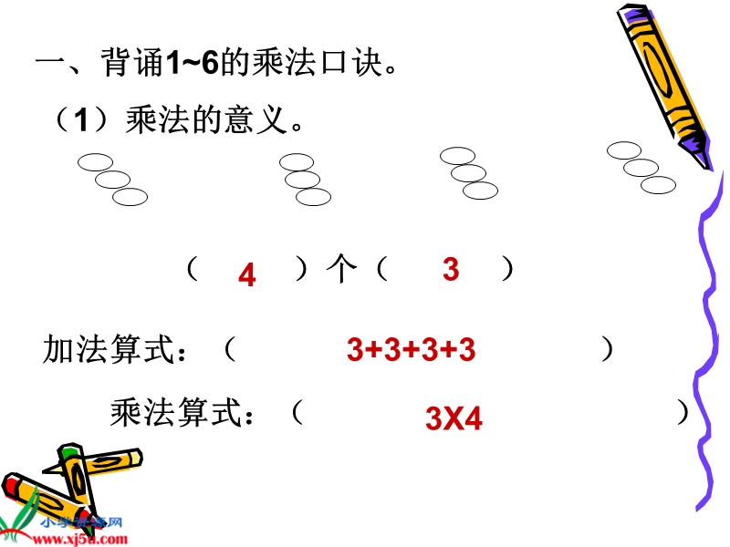 （人教新课标）二年级数学上册课件 表内乘法2.ppt_第2页