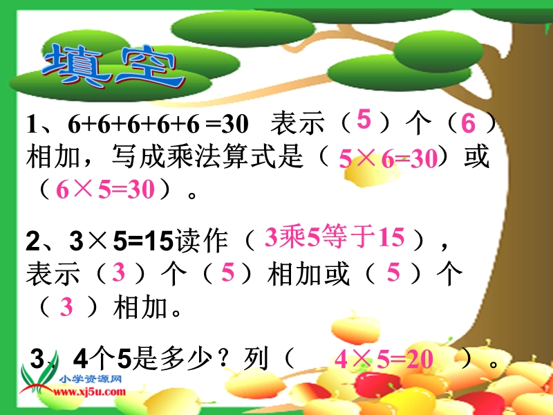 （人教版）二年级数学上册课件 7的乘法口诀 3.ppt_第1页