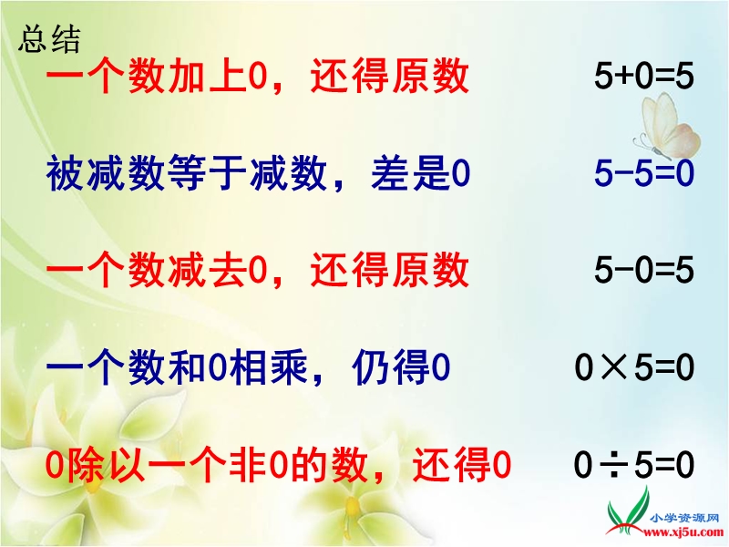 2015-2016学年四年级数学教学课件：1.1《有关0运算》（新人教版下册）.ppt_第3页