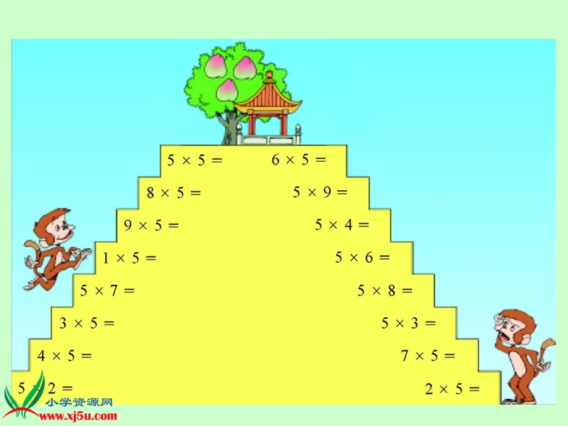 （北师大版）二年级数学上册课件 摘桃子.ppt_第3页