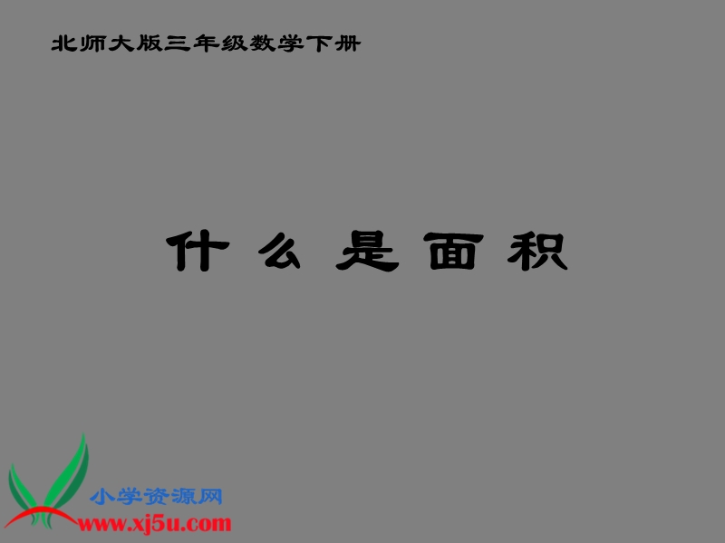 （北师大版）三年级数学下册课件 什么是面积 9.ppt_第1页