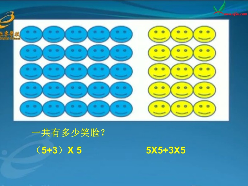 (北京版)四年级数学上册课件 2.乘法分配律.ppt_第1页