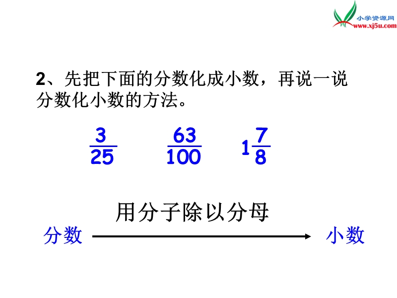 2014年秋六年级数学上册 6.2 百分数与小数的互化课件2 （苏教版）.ppt_第3页