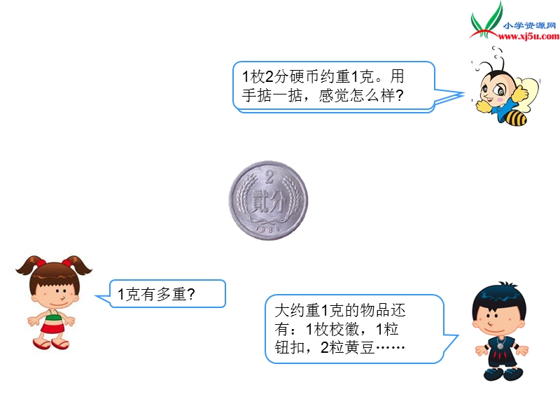 （人教版）二年级数学下册第10单元课题 3  复习克和千克、图形的运动.ppt_第3页