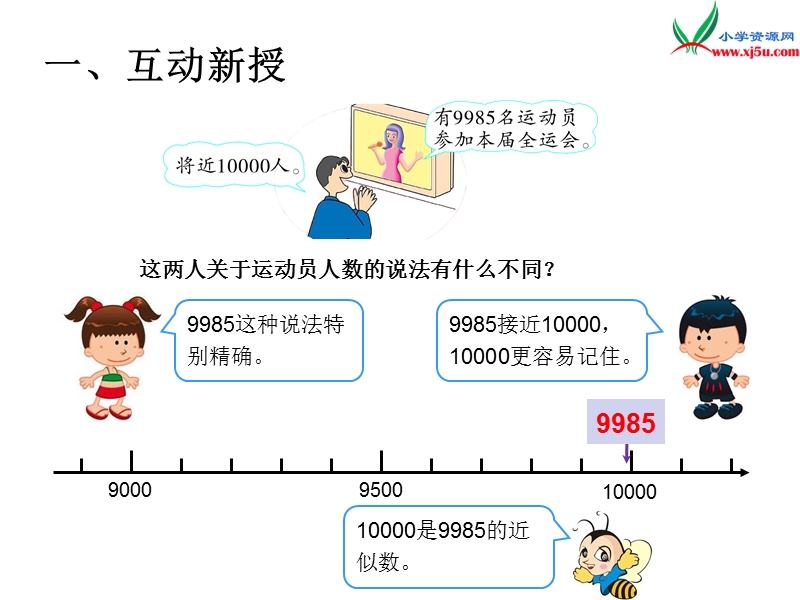 （人教新课标）2016春二年级数学下册第7单元课题 6  近似数.ppt_第2页