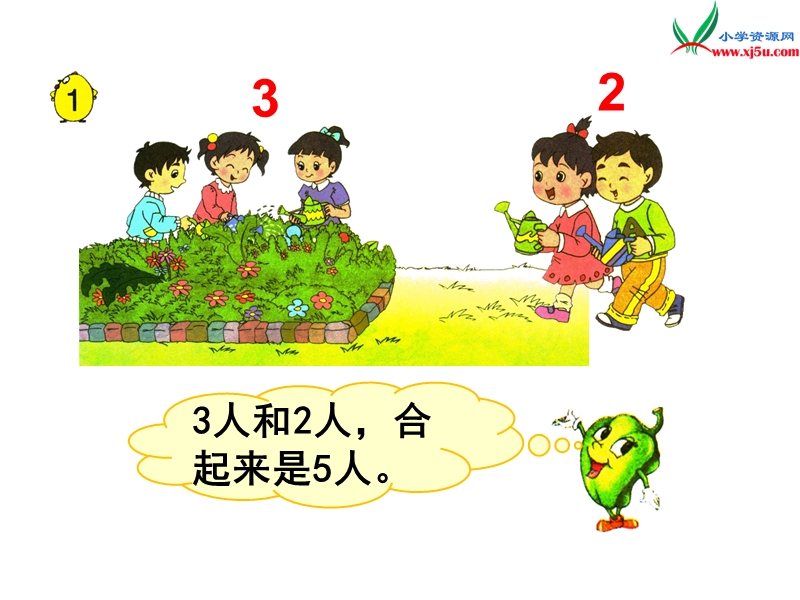 小学（苏教版）一年级上册数学课件第八单元 课时1（在5以内的加法）.ppt_第3页